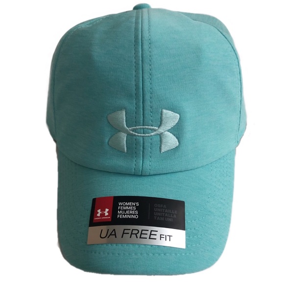 Under Armour Accessories - Under Armour Blue-Green Logo Free Fit Women’s Cap